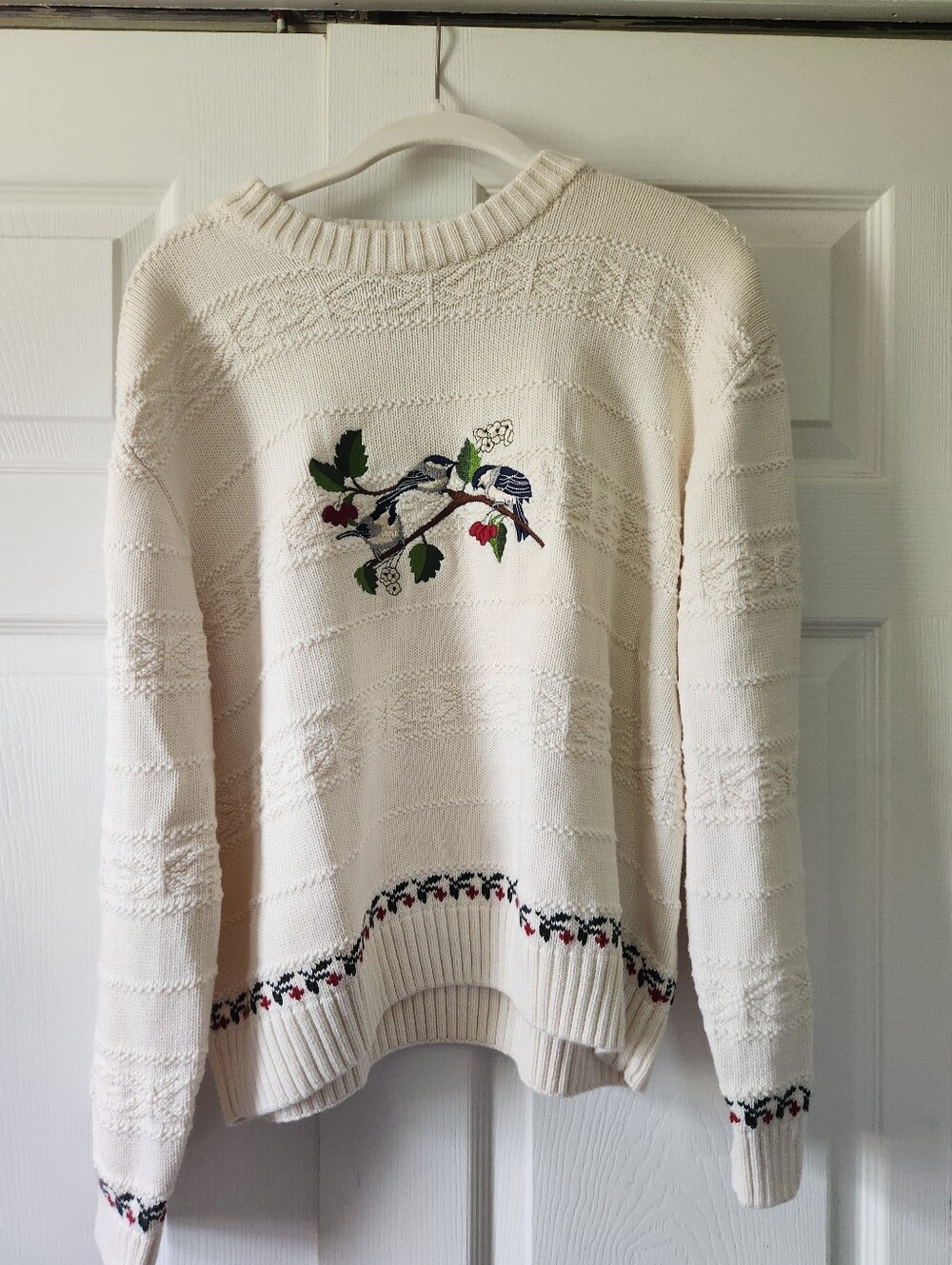 Vintage Embroidered Sweater